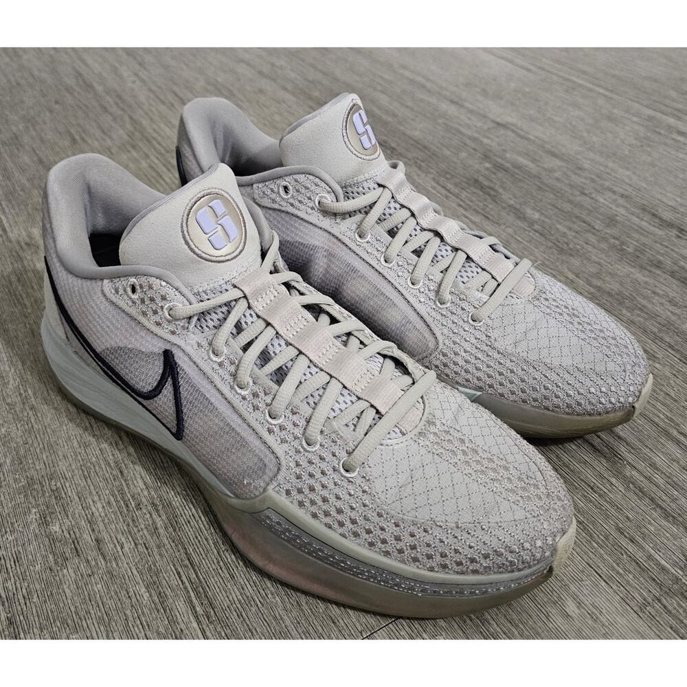 Nike Sabrina 1 Ionescu Ionic Grey Translucent Purple Size 12 Women 12.5 Men - Picture 11 of 13